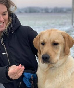 Hannah en Gilles met Cooper